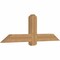Ekena Millwork Eugene Smooth Timber Gable Bracket, Western Red Cedar, 60"W x 20"H x 3 1/2"D x 5 1/2"F, 8/12 Pitch GBW060X20X0406EUG00SWR - alternate 5